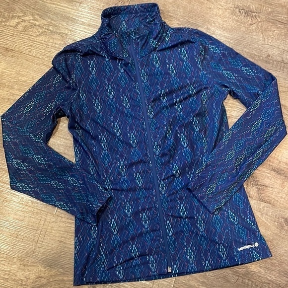 Merrell‎ Opti-Wick Zip-Up Top Jacket - Picture 1 of 13